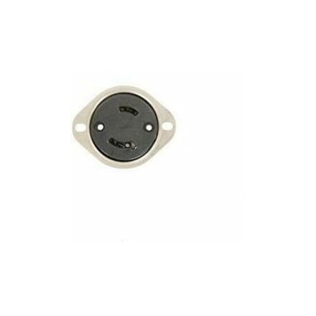 Leviton Industrial Grade Flanged Outlet 15 Amp, 125 Volt 7526-C