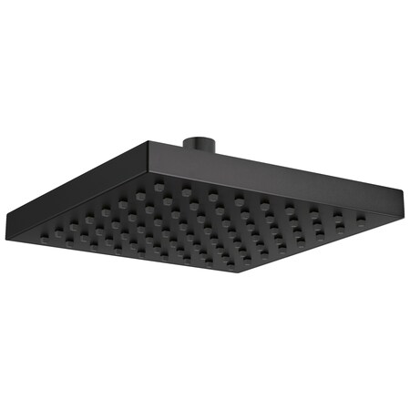 Delta Universal Showering Components Raincan Single Setting Showerhead In Matte Black 52841-BL