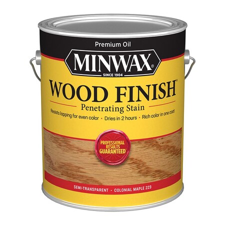Wood Finish Gal 71005 Colonial Maple Penetrating Oil-Based Wood Stain 71005000