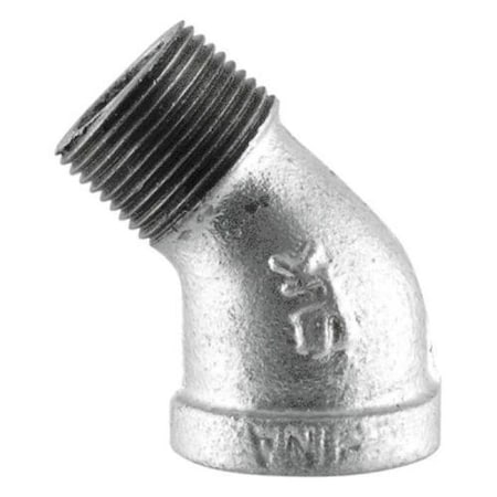 Coda Resources Dba Stz Ind 510-502HC ELBOW ST 45D D 3/8IN GALVANIZED 501903