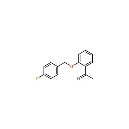 Ak Scientific 1-{2-[(4-Fluorobenzyl)oxy]phenyl}-1-ethanone (5g), CAS 400878-24-2 2588AE-5g