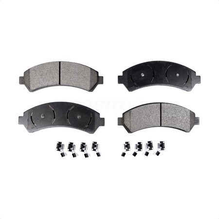 Positive Plus Front Semi-Metallic Disc Brake Pads For Chevrolet S10 Blazer GMC Sonoma Jimmy Oldsmobile PPF-D726