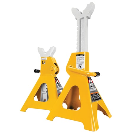 Performance Tool 6 Ton Jack Stands, Ratchet Style, 15-1/2 to 23-1/2 in. Lift W41023