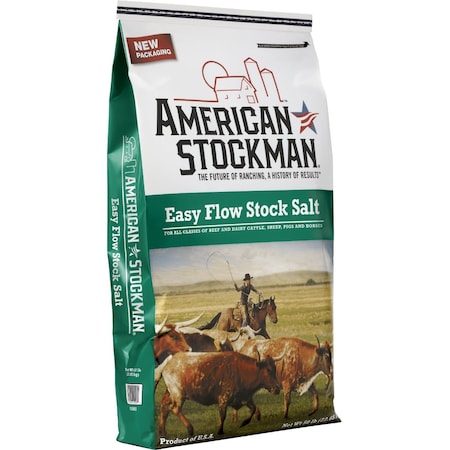 American Stockman 50 Lb. 95% Purity Easy Flow Stock Salt 87023