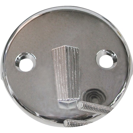 Prosource Exclusively Orgill Bathtub Face Plate, Silver, Chrome, For Bath Tub 24354