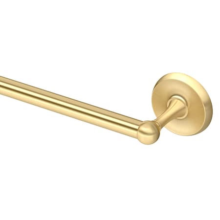 Gatco Designer II 24" Towel Bar, Brushed Brass 5050