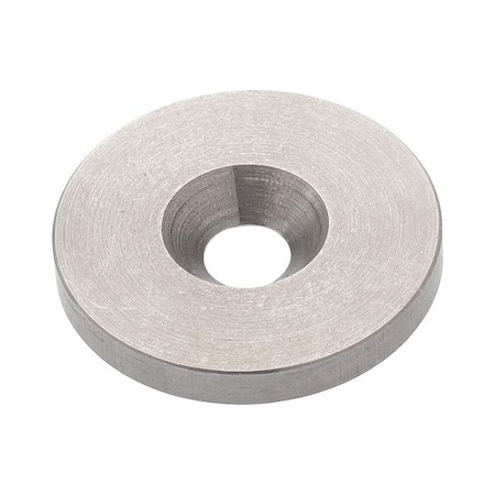 Zoro Select Countersunk Washer, Fits Bolt Size #8 , Stainless Steel Plain Finish Z9931HSS