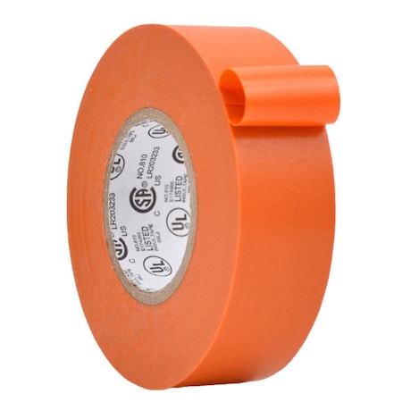 Wod Tape ETC766MS General Purpose Electrical Tape Orange UL/CSA listed core: 1 in. X 66 ft, 96PK WOD ETC766MS-01000-96-66-ORA