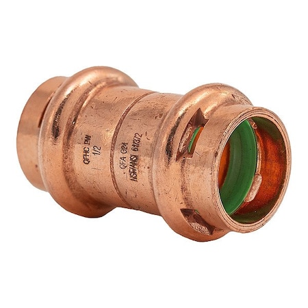 Quickfitting Surepress Strt, Copper, Press-fit 1/2", 1/2" SPWC11R