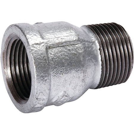 Mueller B & K 511-613BG Pipe Extension Piece, 1/2 in, FIP x MIP, Iron, 150 lb Pressure 511-613