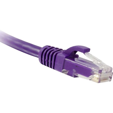 Enet Cat5E Purple 14Ft Molded Boot Patch Cbl C5E-PR-14-ENC