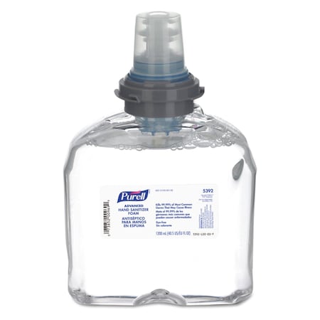 Purell Inst Hand Sanitizer Foam, 1.2 mL, Refill 5392-02