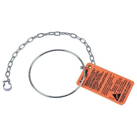 Cherne Replacement Ring and Chain, 12"L, 0.25"H 059728