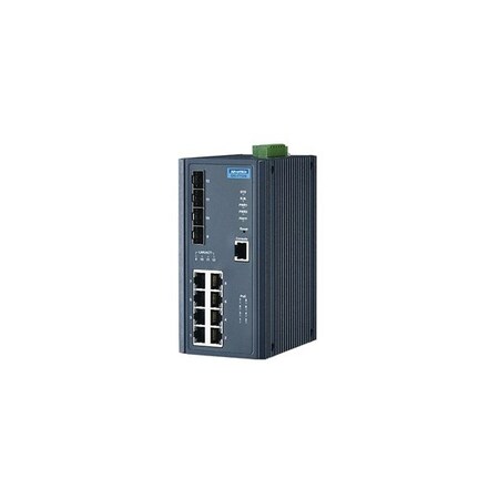Advantech 8G+4SFP with POE wide temp EKI-7712G-4FPI-AE