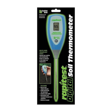 Luster Leaf Digital Soil Thermometer Multicolored 1625