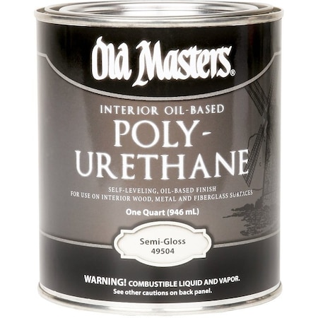 Old Masters POLYURETHANE SG CLR 1QT 49504