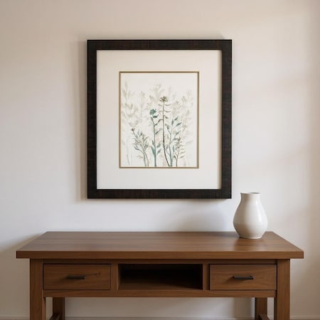 Homeroots Set Of Two Branch Silhouette Brown Framed Wall Art, 2PK 649156
