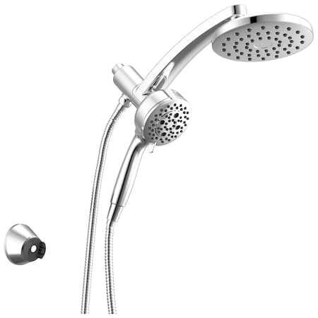 Delta Universal Showering Components Pivotpro 3-In-1 Combination Shower In Lumicoat Chrome 58600-PR