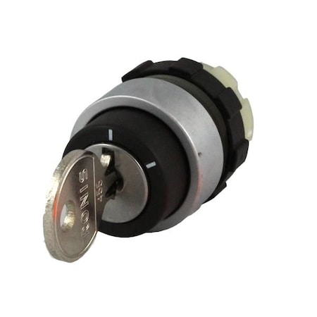 Imo Automation Key Switch 2 Position Maintained, Black Bezel BS3SAR01
