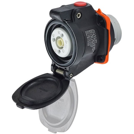 Meltric DXN20 RECEPTACLE POLY BLACK SIZE 1 IP 66/67 3P+G 20 A 250 VAC 60 Hz 22-14073