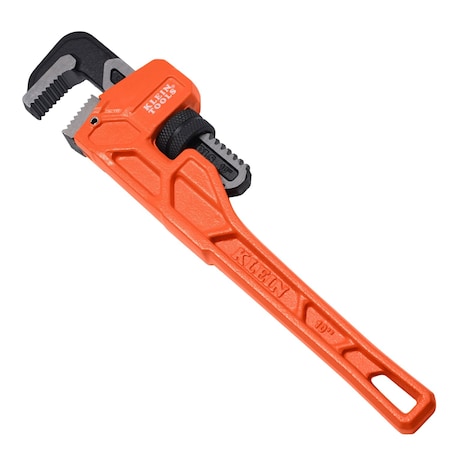 Klein Tools Adjustable Cast Iron Pipe Wrench, 10-Inch 68210