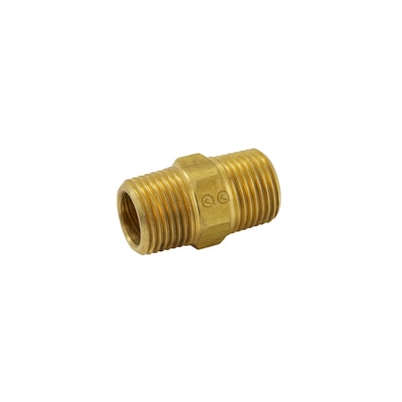 Proline Series Brass 3/8-in MIP Hex Nipple BN-783NLB