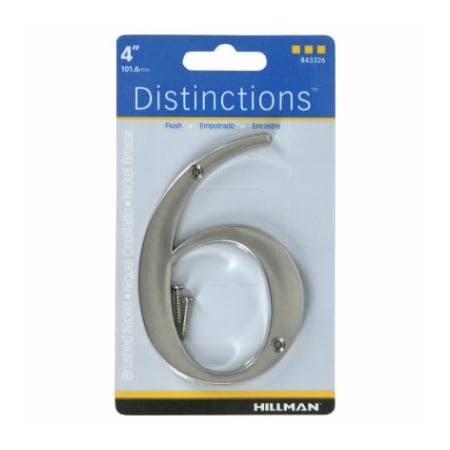 Hillman 4" Ni Flush Mount #6 843326