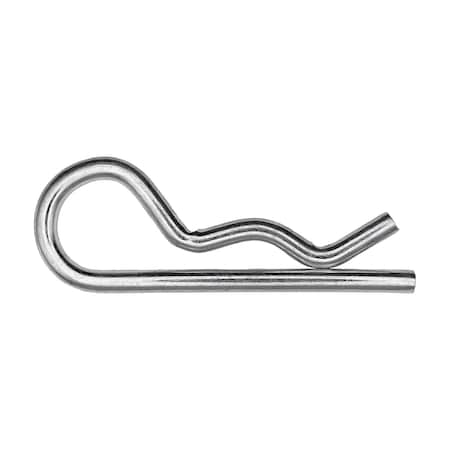 Auveco Hairpin Cotter 1/4in-243 Wire - Zinc, 10PK 10398
