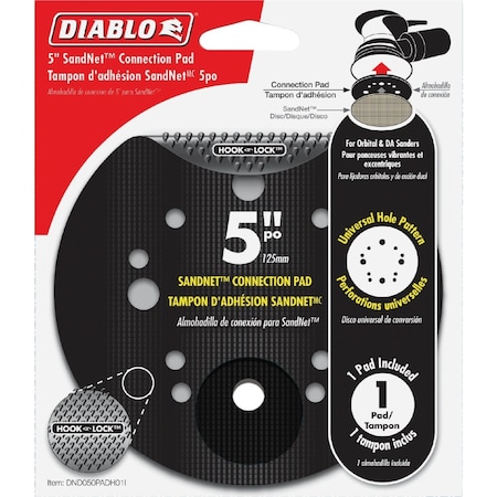 Diablo SandNet 5'' Sanding Disc Backing Pad DND050PADH01I