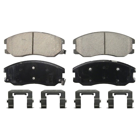 Wagner Brake QuickStop Front Disc Brake Pad Set Ceramic, ZD1264