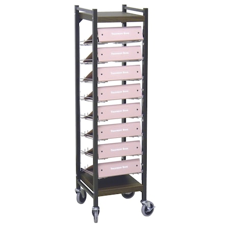 Omnimed Horizontal Cabinet Chart Rack Hold X-Large Binders(8 Binder Capacity 264580-WG