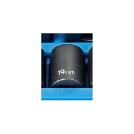 Cool Kitchen 50in. Drive 12 Point Metric Impact Socket 19mm CO646991