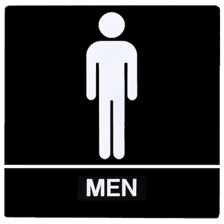 Trans Atlantic Co. Men ADA Sign with Black coloring GH-S441-BK