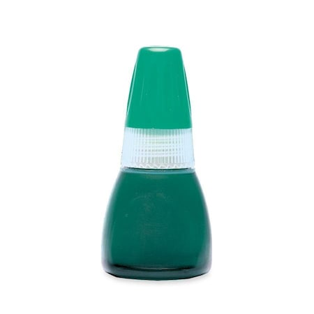 Shachihata Xstamper Refill Ink, 0.34 fl. oz. Bottle, Green 22114