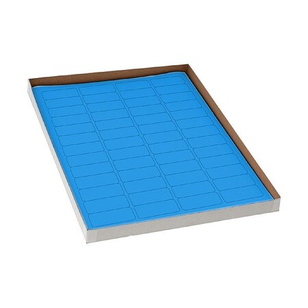 Zoro Select Cyro Label, Blue, Polypropylene, PK20 GRAING-C128