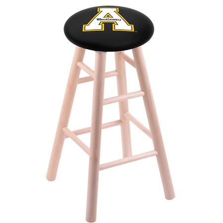 Holland Bar Stool Co Maple Counter Stool, Natural Finish, Appalachian State Seat RC24MSNat