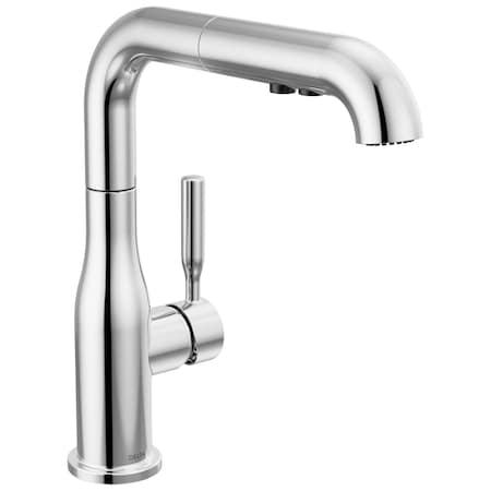 Delta Almari Single Handle Pull-Out Kitchen Faucet 16943-DST