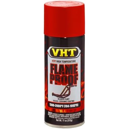 Vht SP109 Flameproof Coating Flat Red Paint Can 11 Oz. S24-SP109