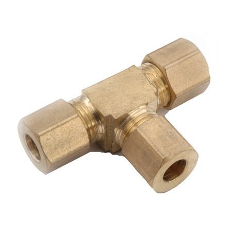 Anderson Metals 3/8 BRS CMP Tee 750064-06