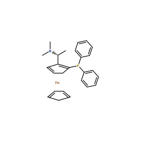 Ak Scientific (R)-N, N-Dimethyl-1-[(S)-2-(diphenylphosphino)ferrocenyl]ethylamine (100mg), CAS 55700-44-2 7470AJ-100mg