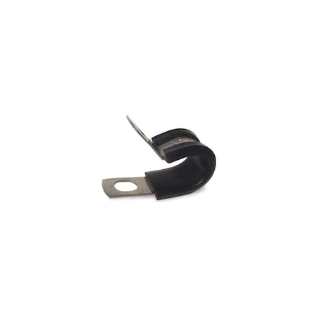 Gb Cable Clamp, 3/4 in Max Bundle Dia, Rubber/Steel, Black - Pair PPR-1575