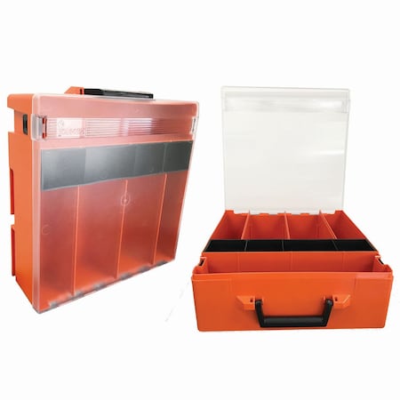 Rolacase UNDERSEAT STORAGE BOX Carry Case 1 Large Tool Compartment 3 Compartment LiftOut Tray With Additio RC003/CL