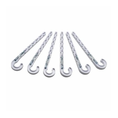 Oatey 6Pk 1/2X4 Cts J-Hook 33764