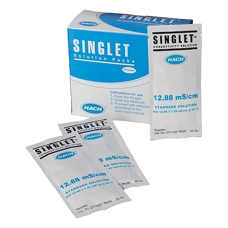 Hach Singlet Conductivity Standard, 20 mL 2771520