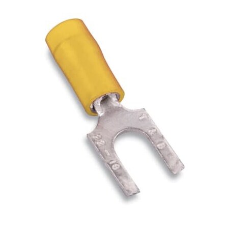 Abb INS NYL FORK TERM FLG 12-10 No10, 50PK RC10-10FS