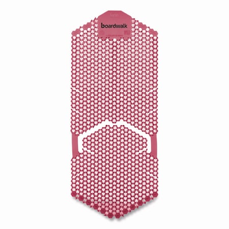 Boardwalk Vertical Urinal Screen, Spiced Apple Scent, Red, 5.22 oz, 6PK TSU-P-006I006I-01-AAS80