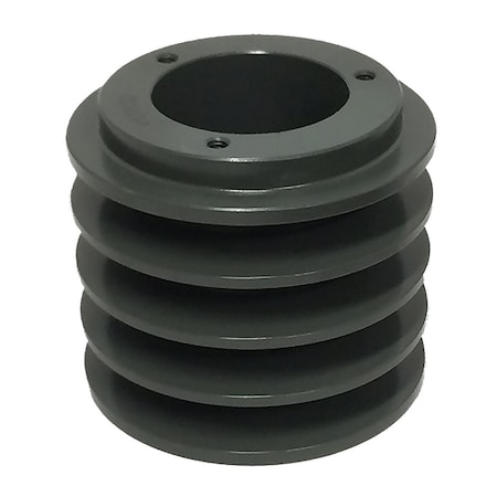 B&B Manufacturing Bushing 4 Groove V-Belt Pulley 8.35 inch OD 4B80SK
