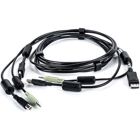 Vertiv 6FT CABLE FOR SC840D 1DISPLAY PORT 1USB 1AUDIO CBL0102