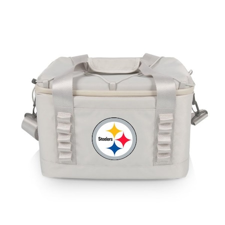 Picnic Time Family Of Brands NFL Pittsburgh Steelers - Tarana Superthick Recycled Cooler - 12 can 630-12-105-254-2