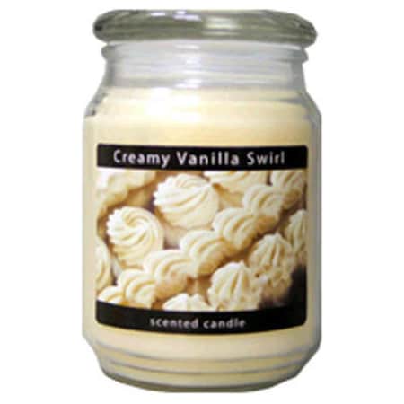 Candlelite Candle Lite 3297553 18 oz. Creamy Vanilla Swirl Scented Wax Candle, 2PK 124578